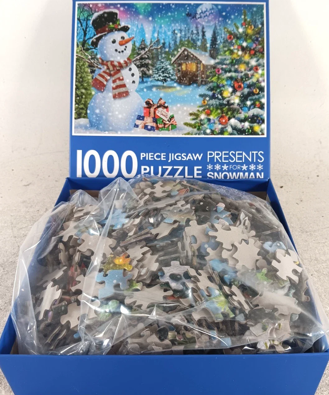 1000 Piece Jigsaw Puzzle, Presents For Snowman