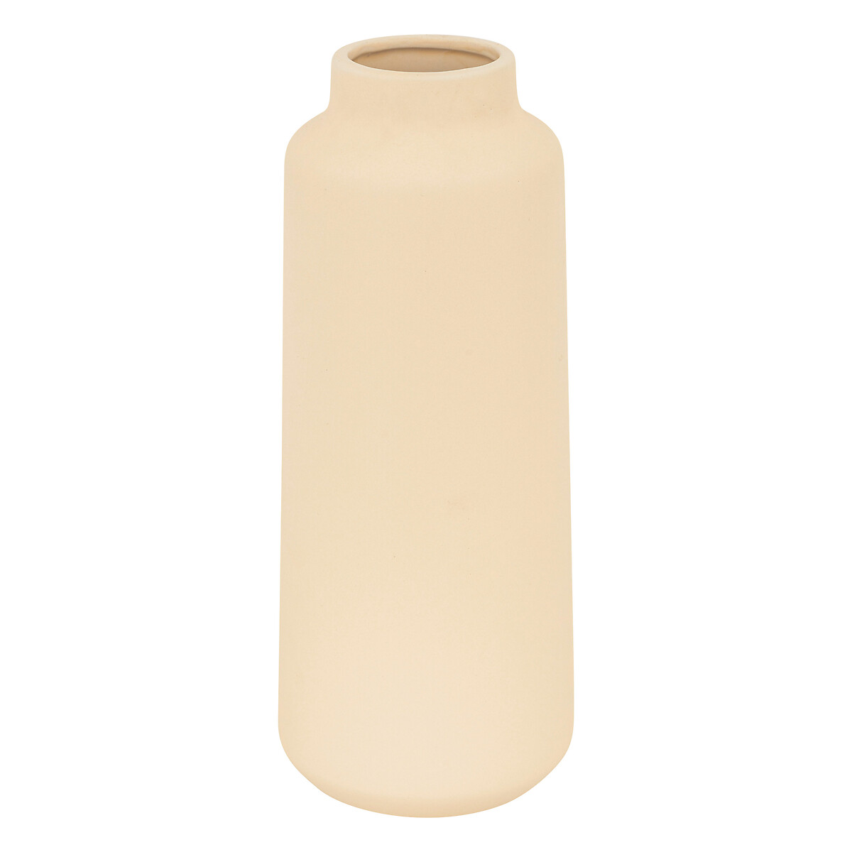 Ceramic vase "Tila" Beige, H.30 cm