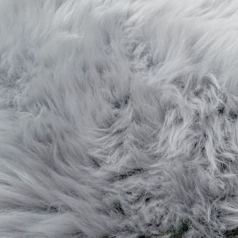 Grey Single Sheepskin