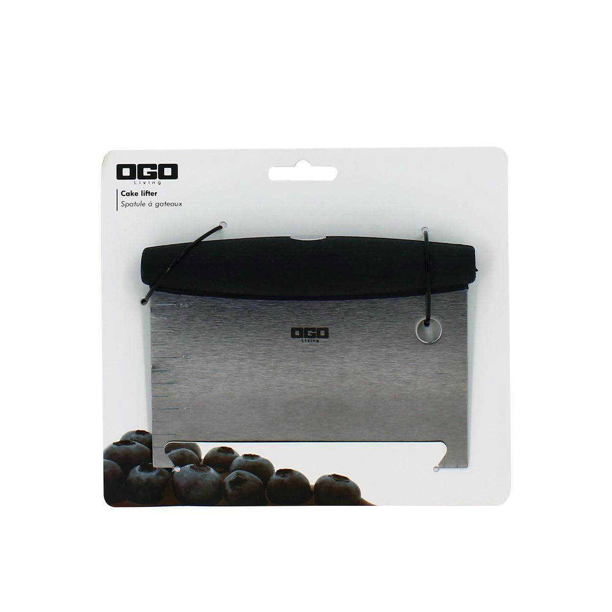 NEST - Large spatule à gateau en acier inoxydable