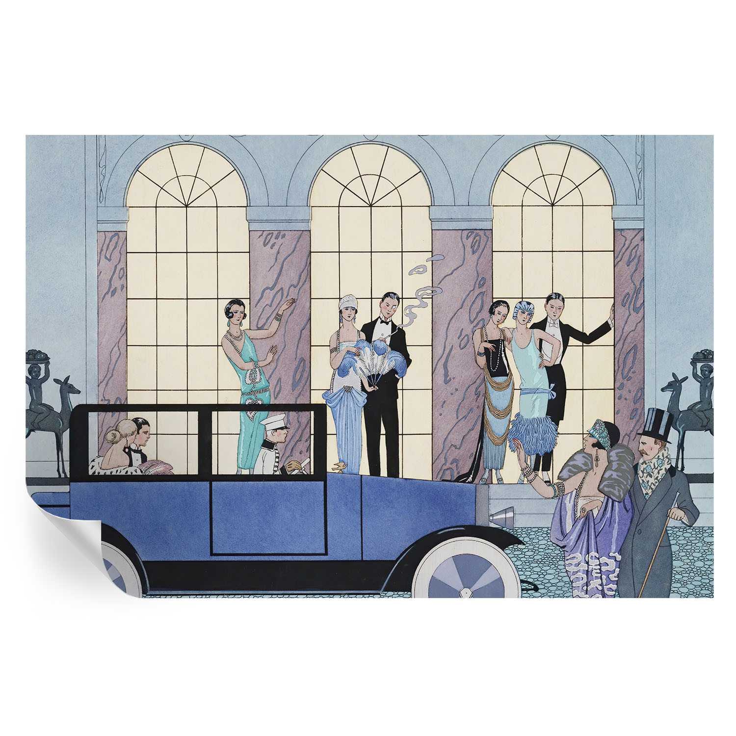 Tapeta samoprzylepna Art deco 104x70 Tulup