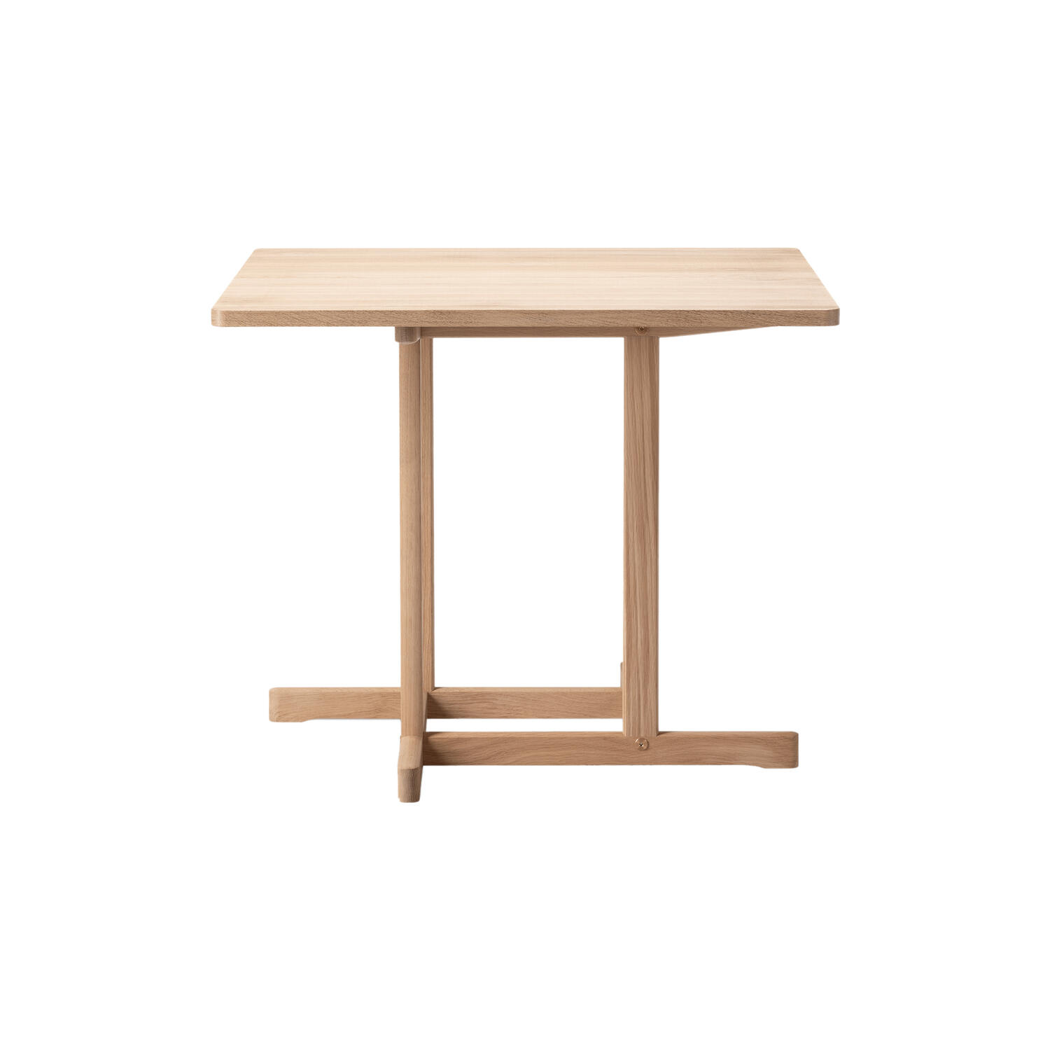 BM80 Mogensen Shaker Table 90x90 cm, s&aelig;bebehandlet eg