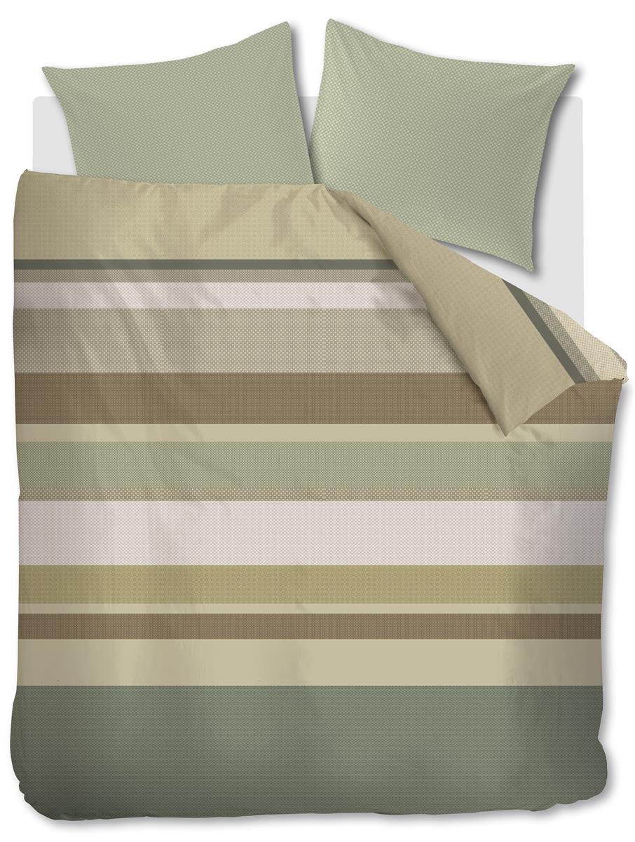 Beddinghouse dekbedovertrek Audrie - 200x200/220 cm - groen