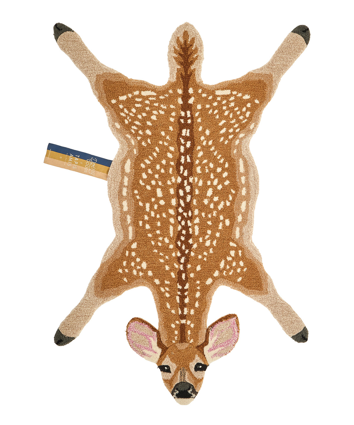 Doing Goods Francis Hert Vloerkleed - Groot 150 x 92 x 2cm - 100% wol