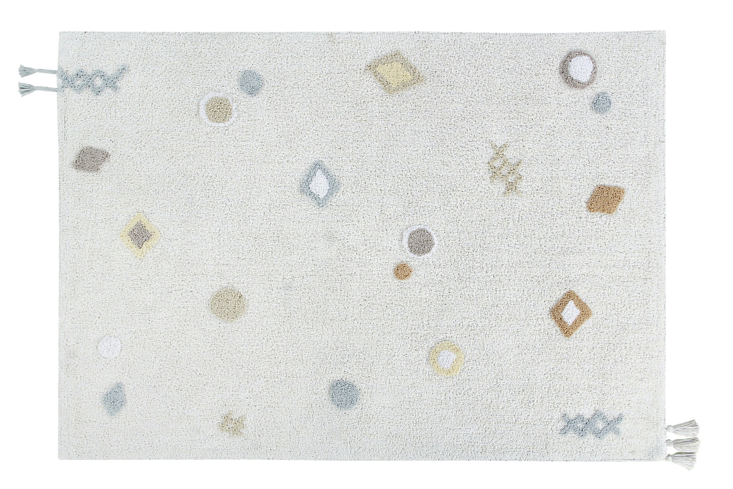 KIM - Tapis lavable 140x200 beige