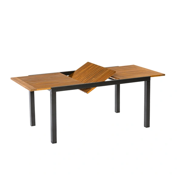 Gartenmöbelset »Paxos«, 5-tlg., stapelbar, Aluminium/Textil/Akazie