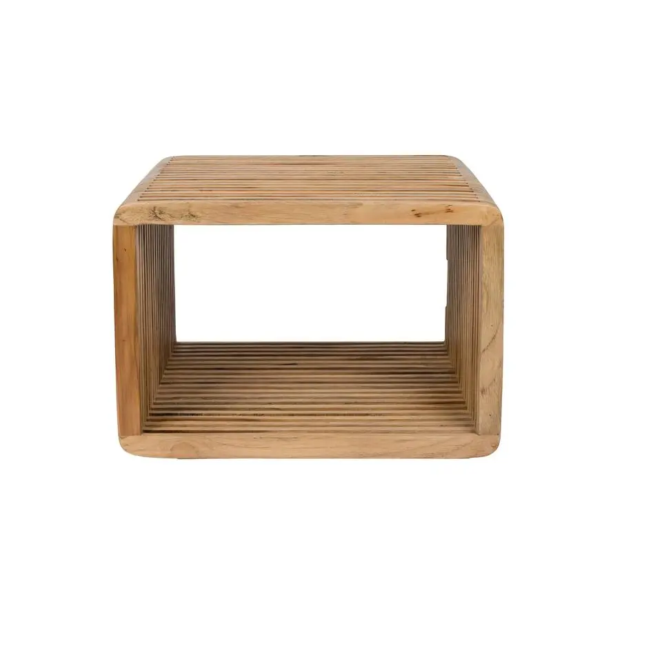 Housecraft Living Djia Kastje/ Nachtkastje Teak Hout Klein - Bruin