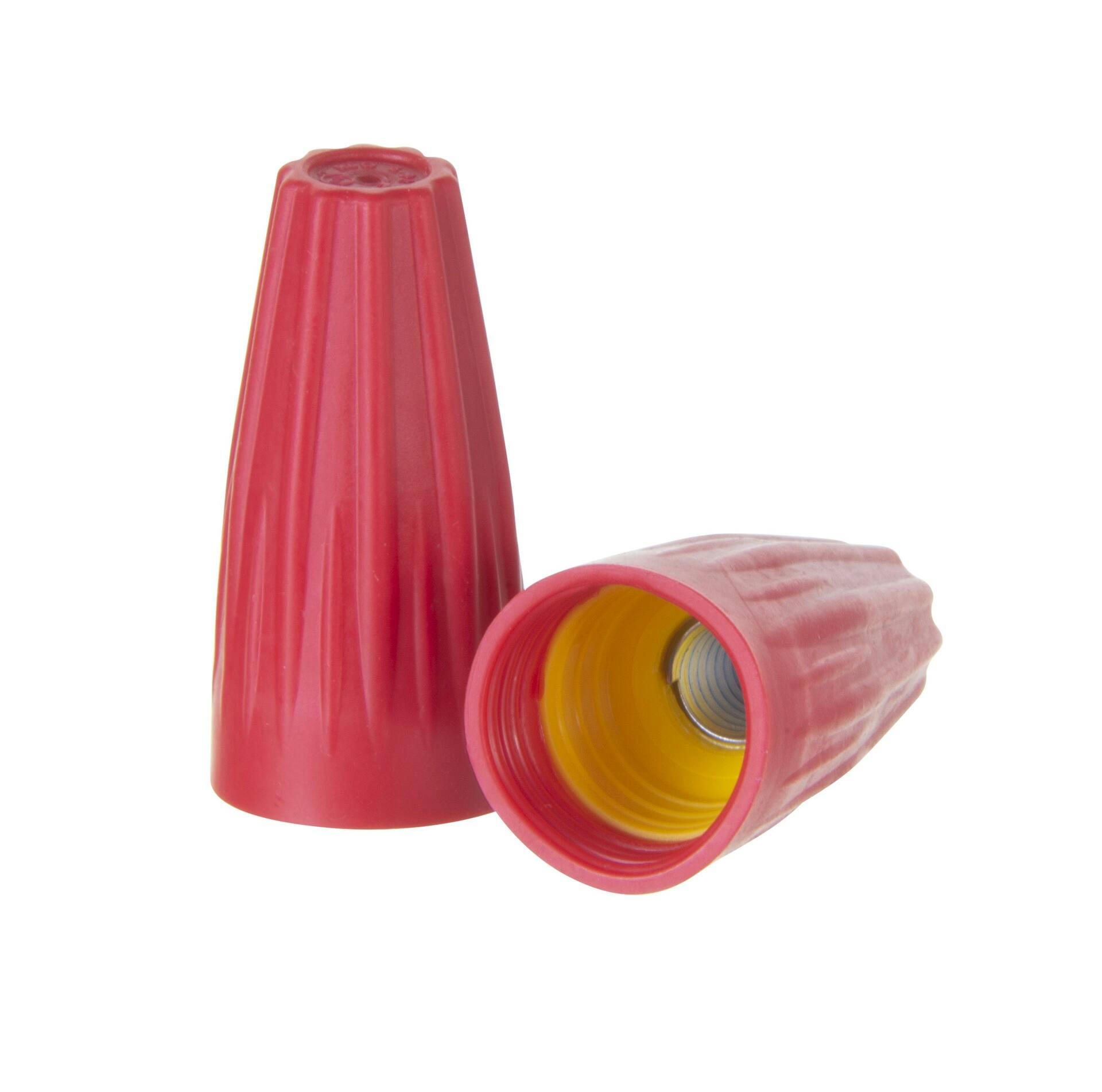 King Innovation 68205 Gorilla Nuts Cushion Grip Copper to Copper Wire Connectors, Red/Yellow, 10-pk