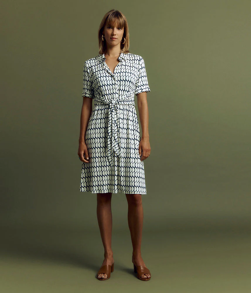 Robe chemisier imprimée ROSELUNE/85046/635
