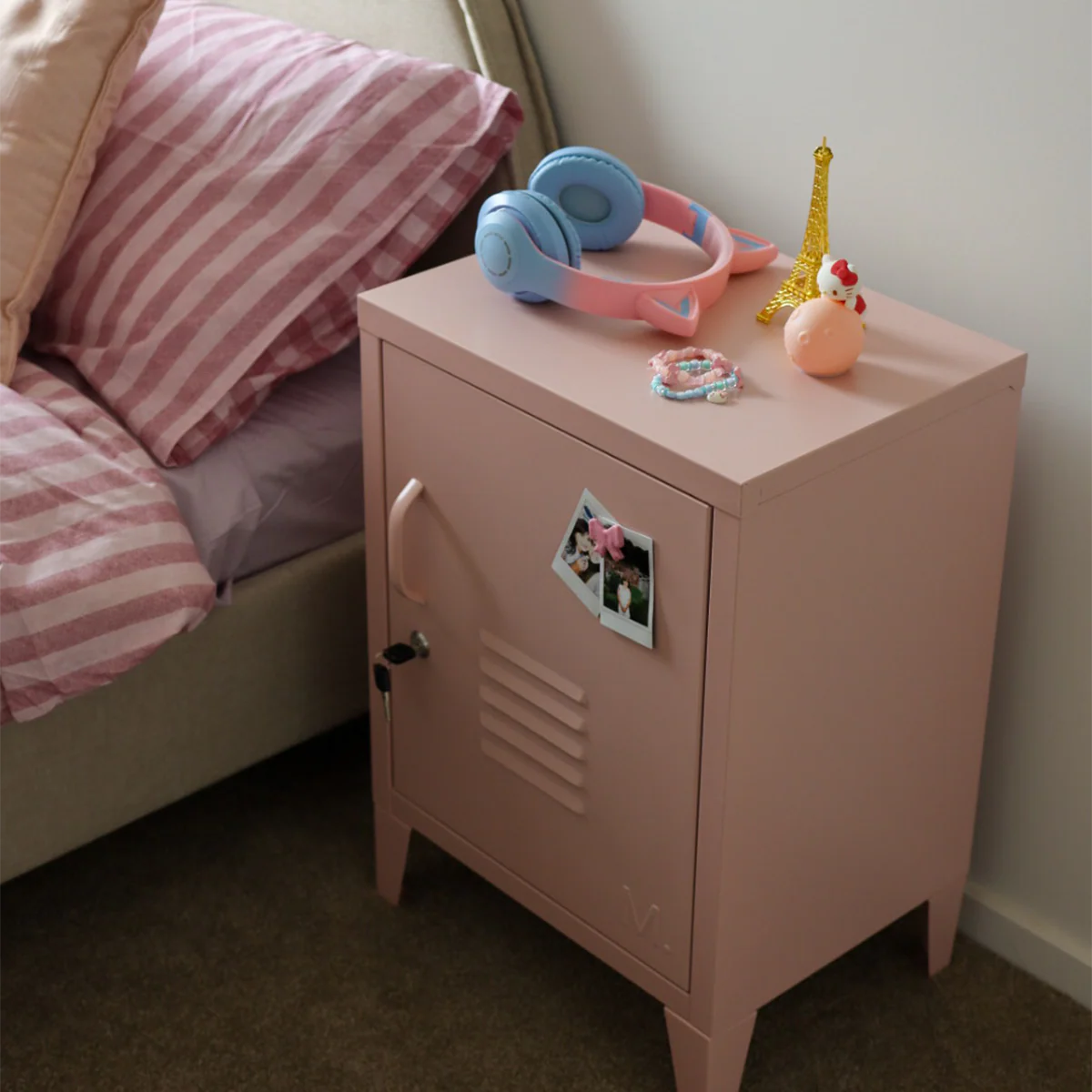 Mocka Original Locker Bedside - Pink