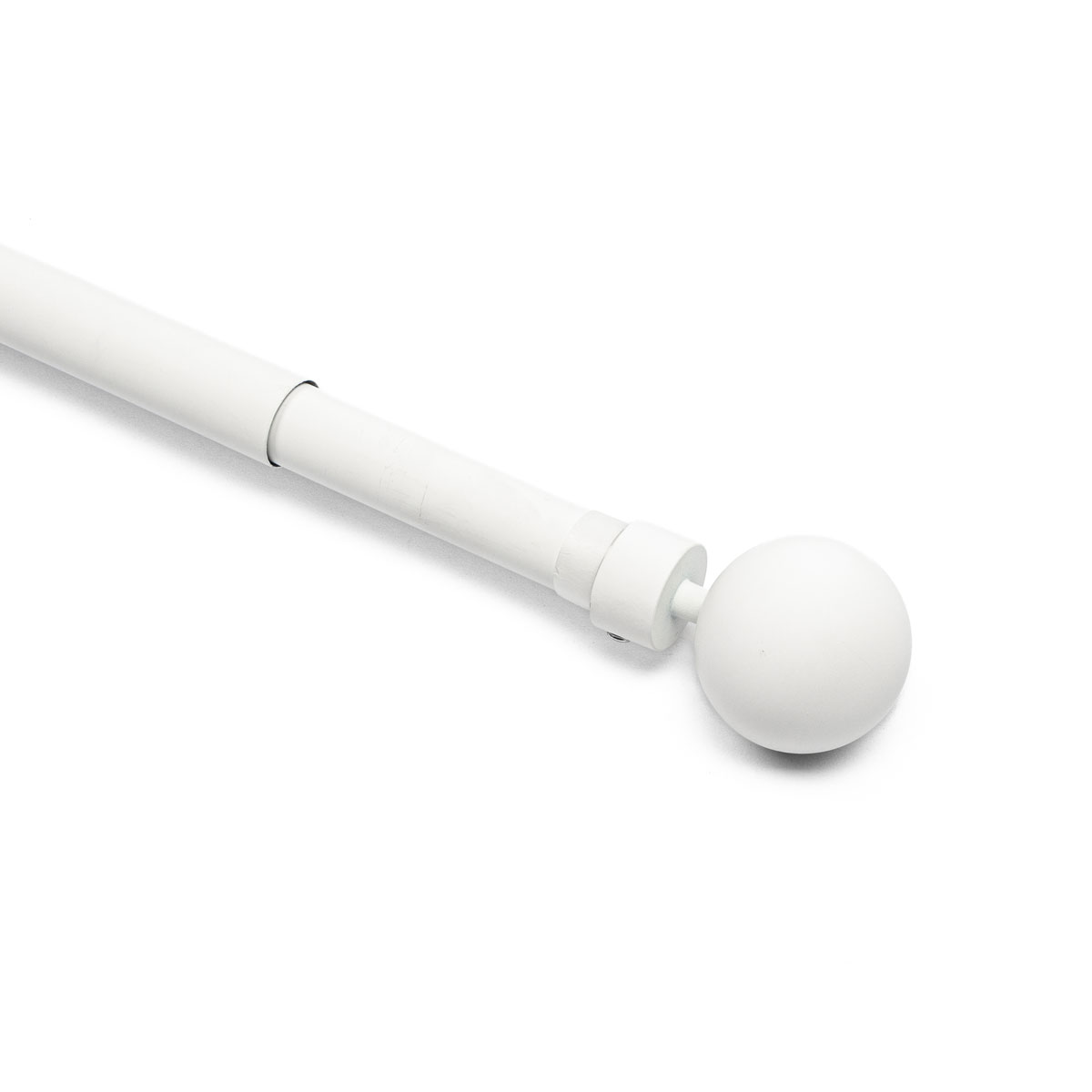 Kit varão extensível branco 210-380cm