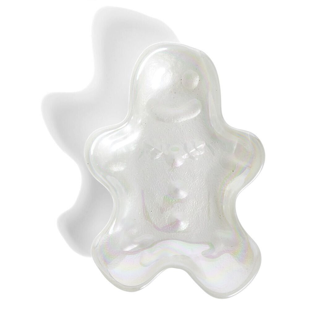 Coupelle verre bonhomme pain d'épice irisé