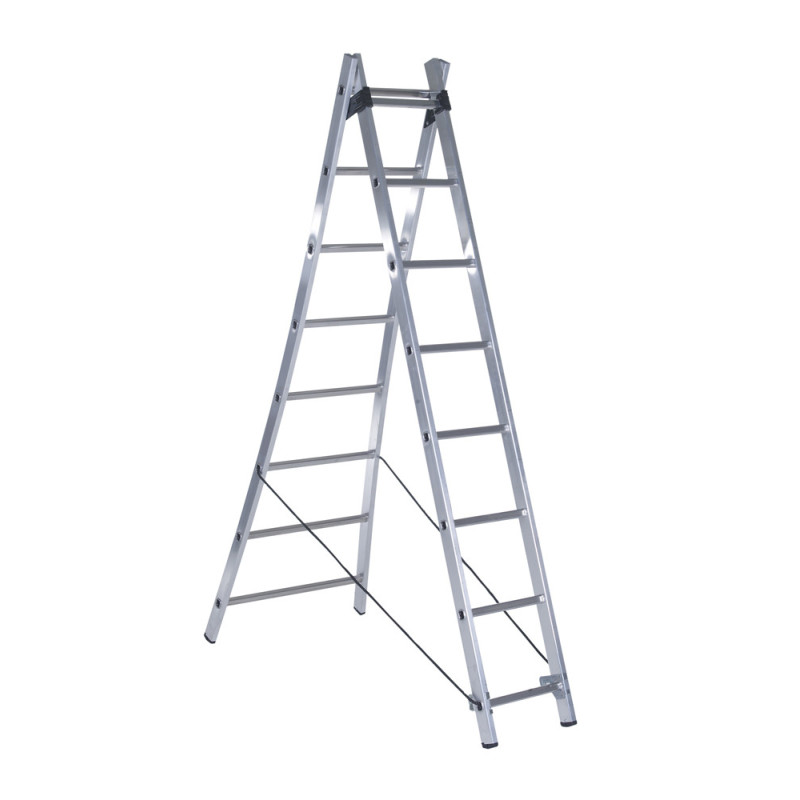 Echelle industrielle 2 x 8 échelons ESCALO