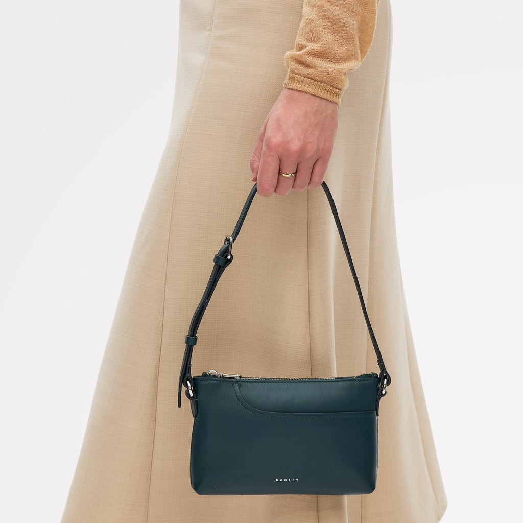 Pockets - Mini Ziptop East-West Shoulder Bag