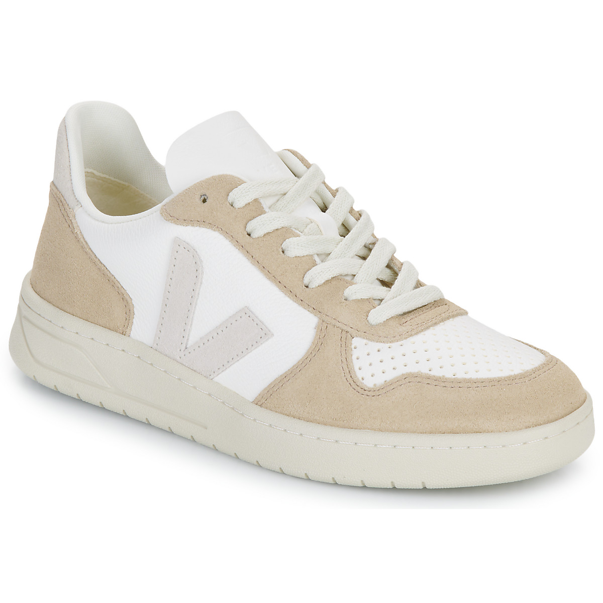 Veja - V-10 - White / Beige