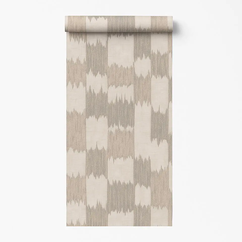 Dutch Wallcoverings Vliesbehang Renaissance textured loom - beige - 10m x 53cm