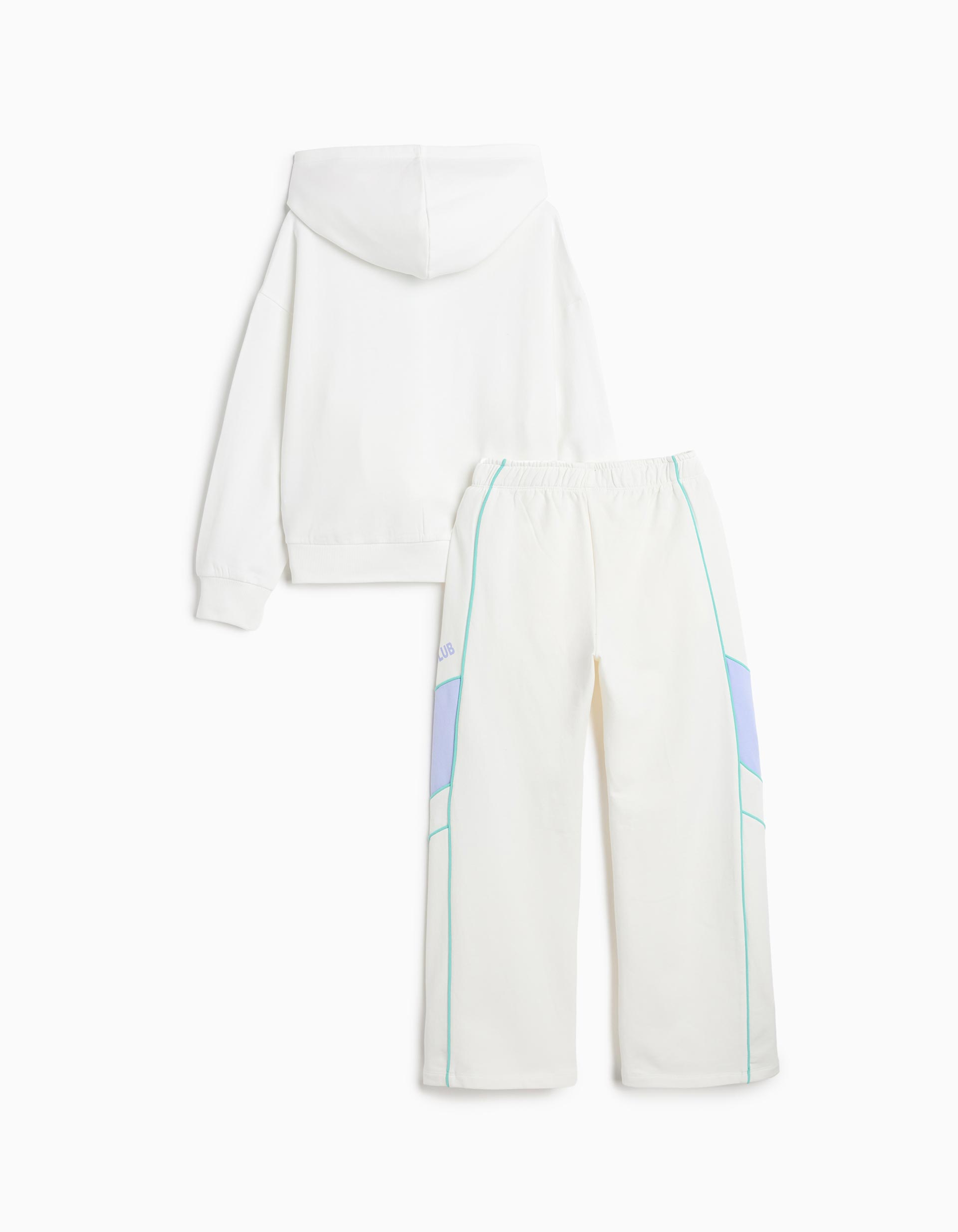 Conjunto de Jogging, Menina, Branco