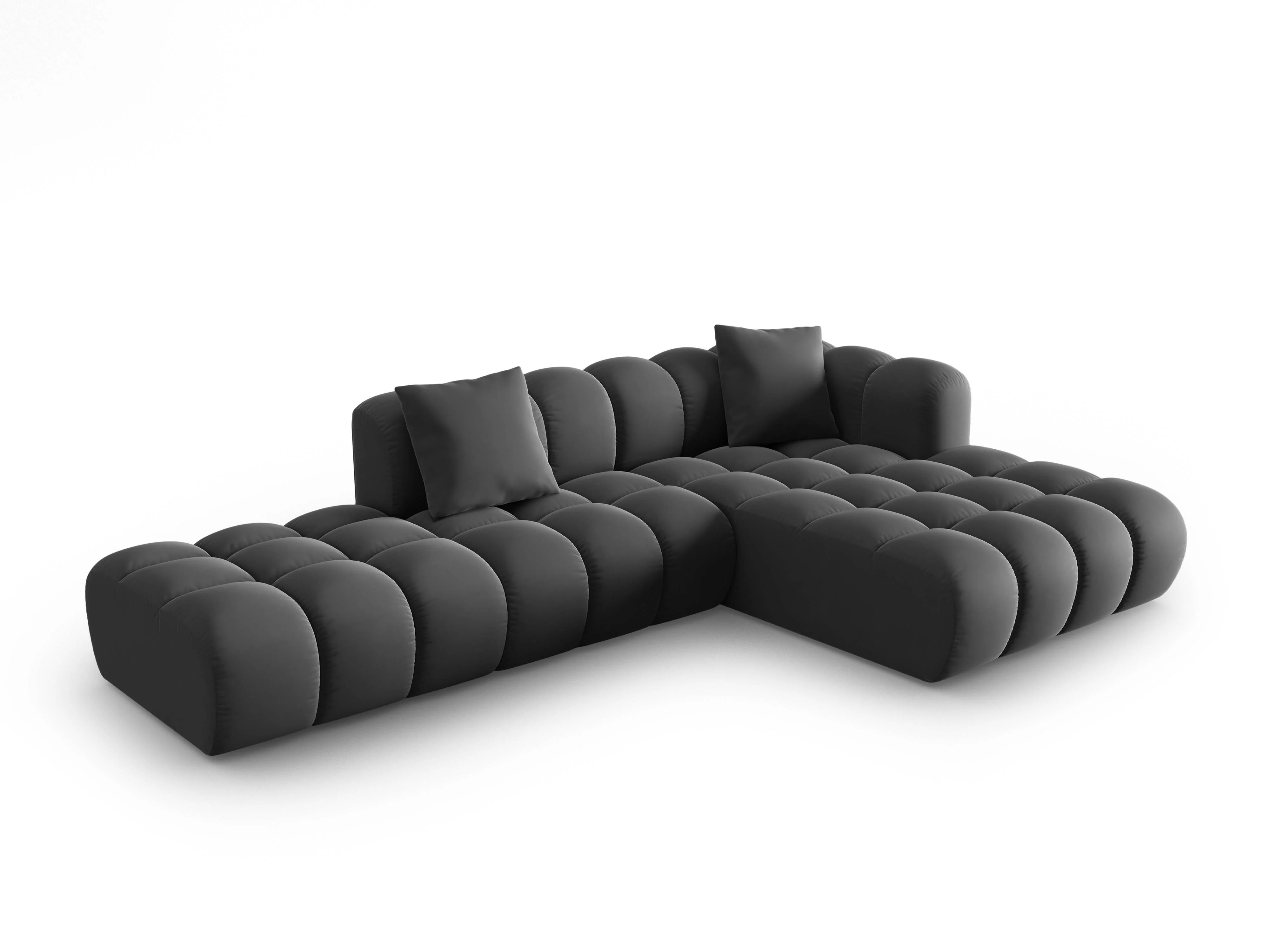 5-zitshoekbank Halley velvet rechts