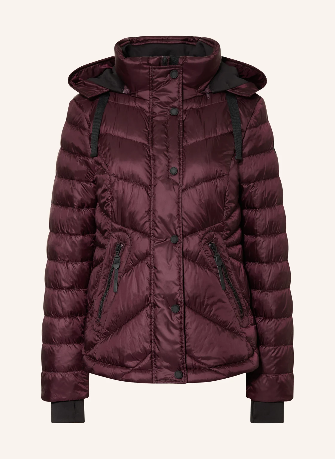 GIL BRET Steppjacke mit DUPONT™ SORONA®-Isolierung und abnehmbarer Kapuze