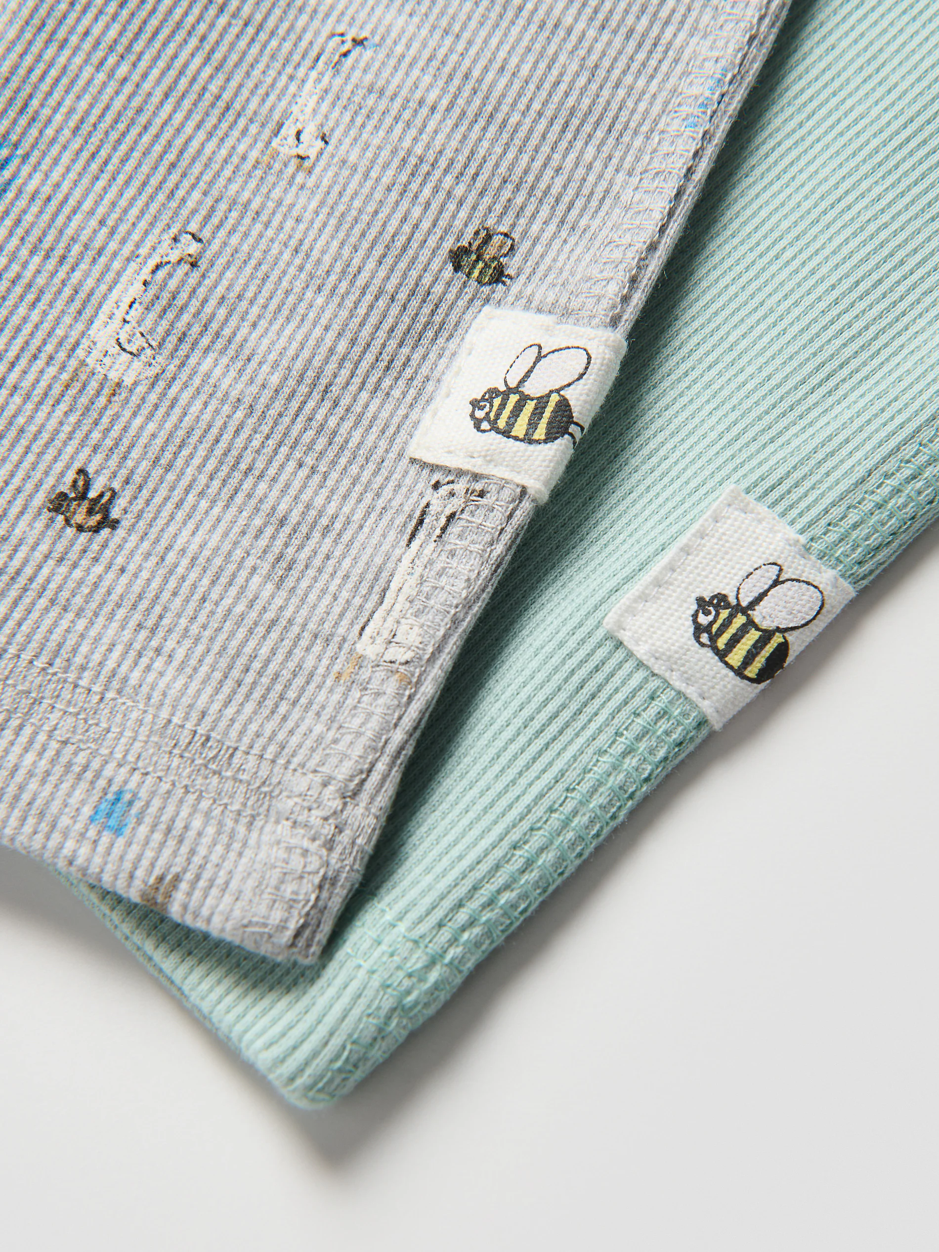 Prążkowane legginsy 2 pack