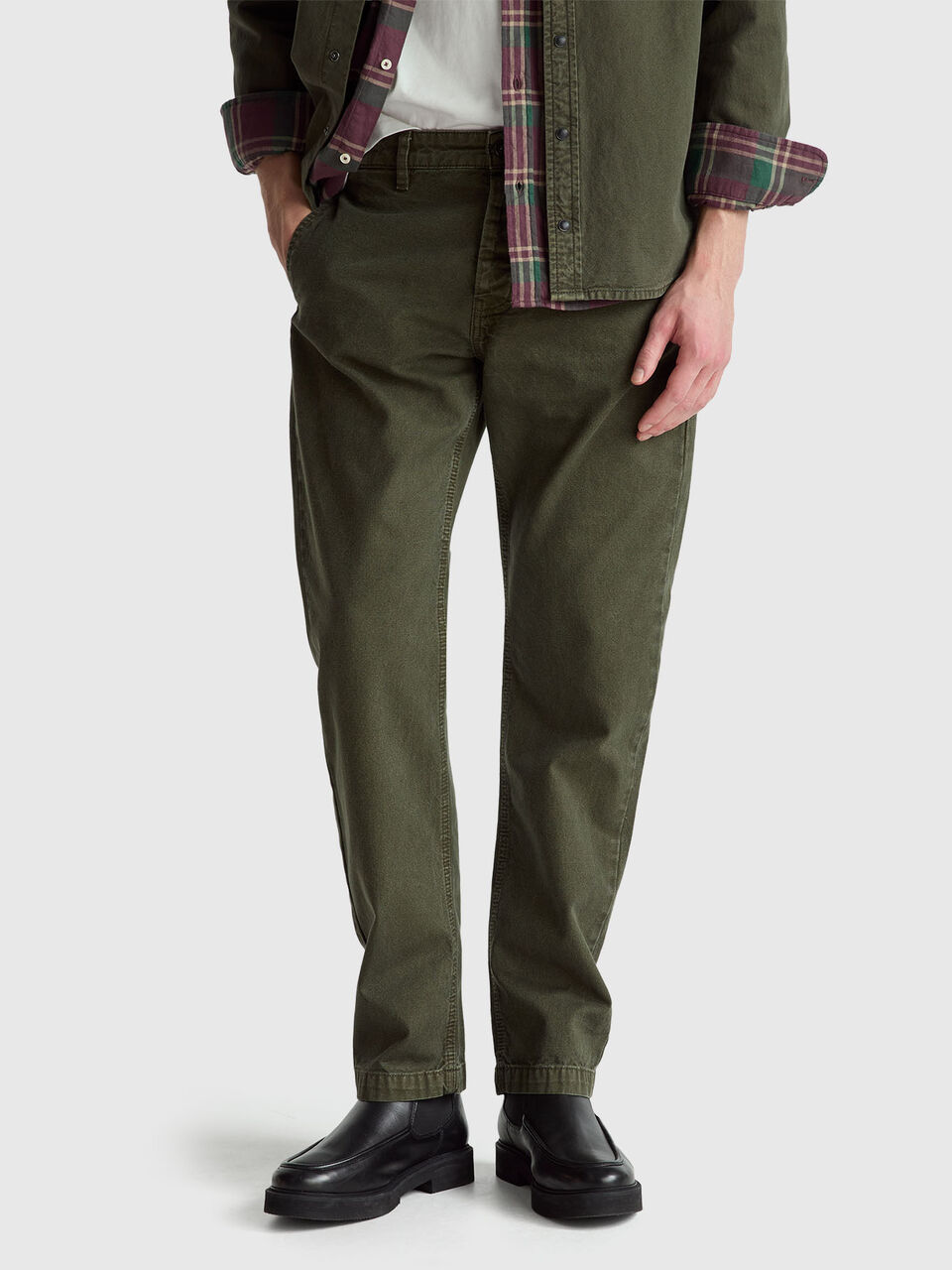 Straight fit chinos