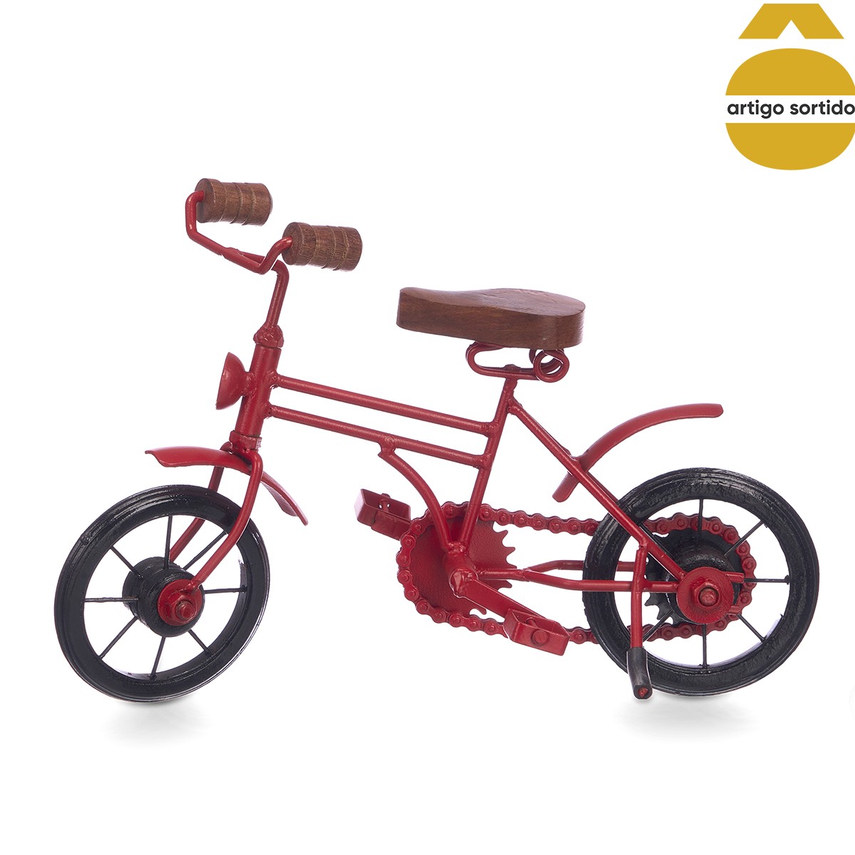 Bicicleta Decorativa Vermelha