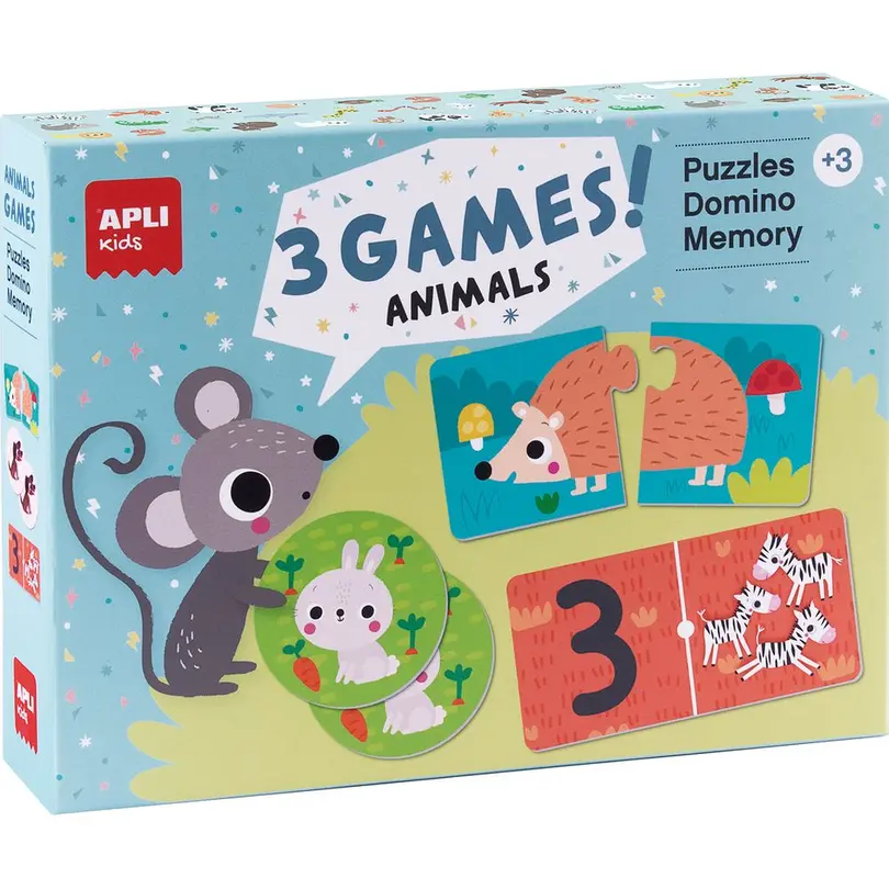 Puzzle 3-teilig Spiele