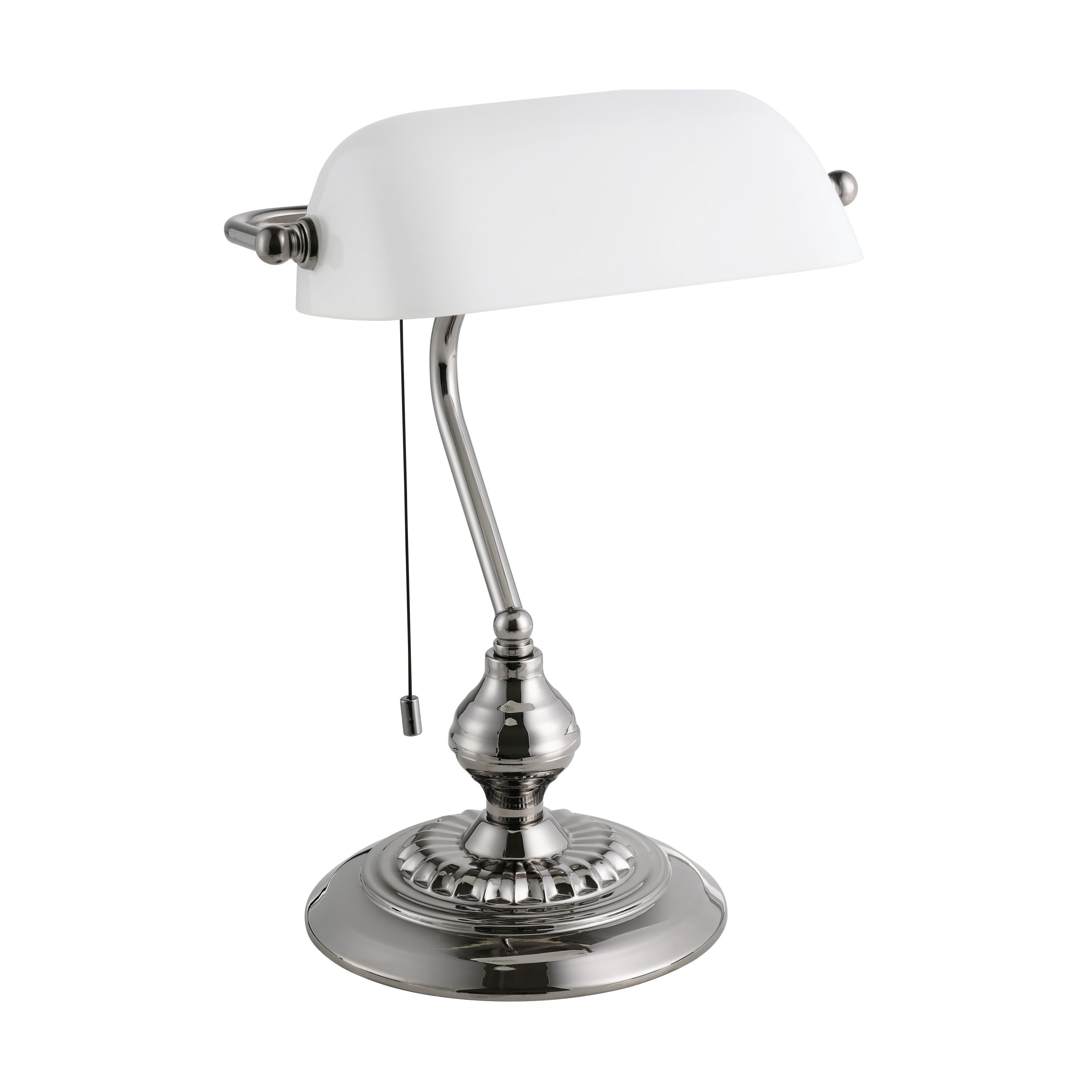 EGLO bureaulamp Banker - tafellamp - e27 - 39 cm - wit
