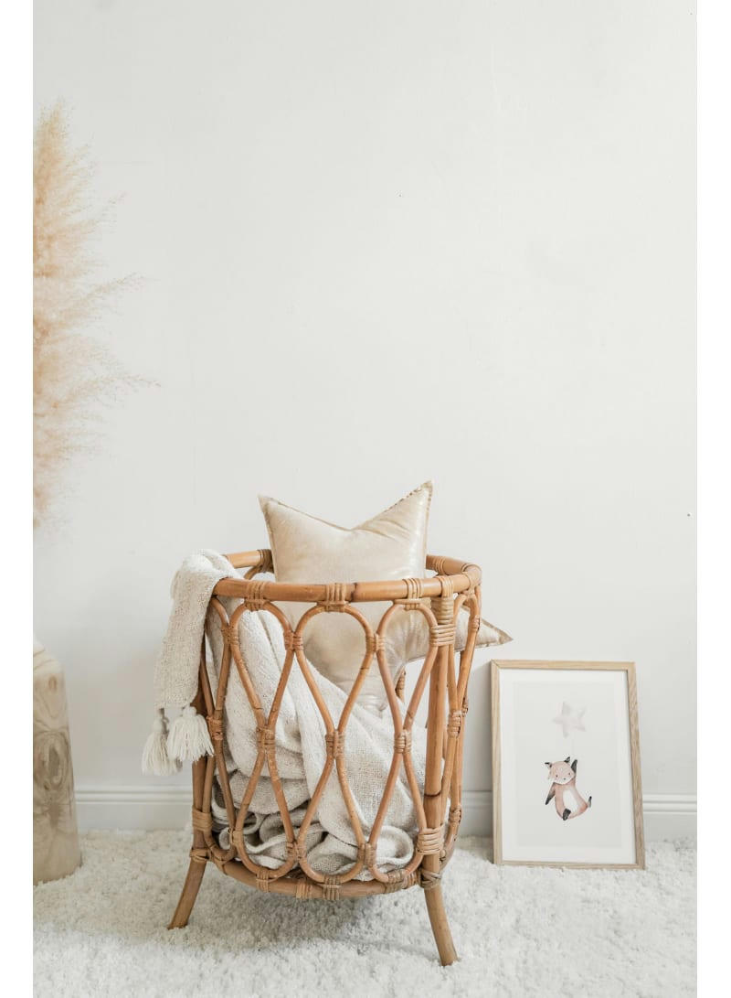 JAHE - Panier en rotin Naturel