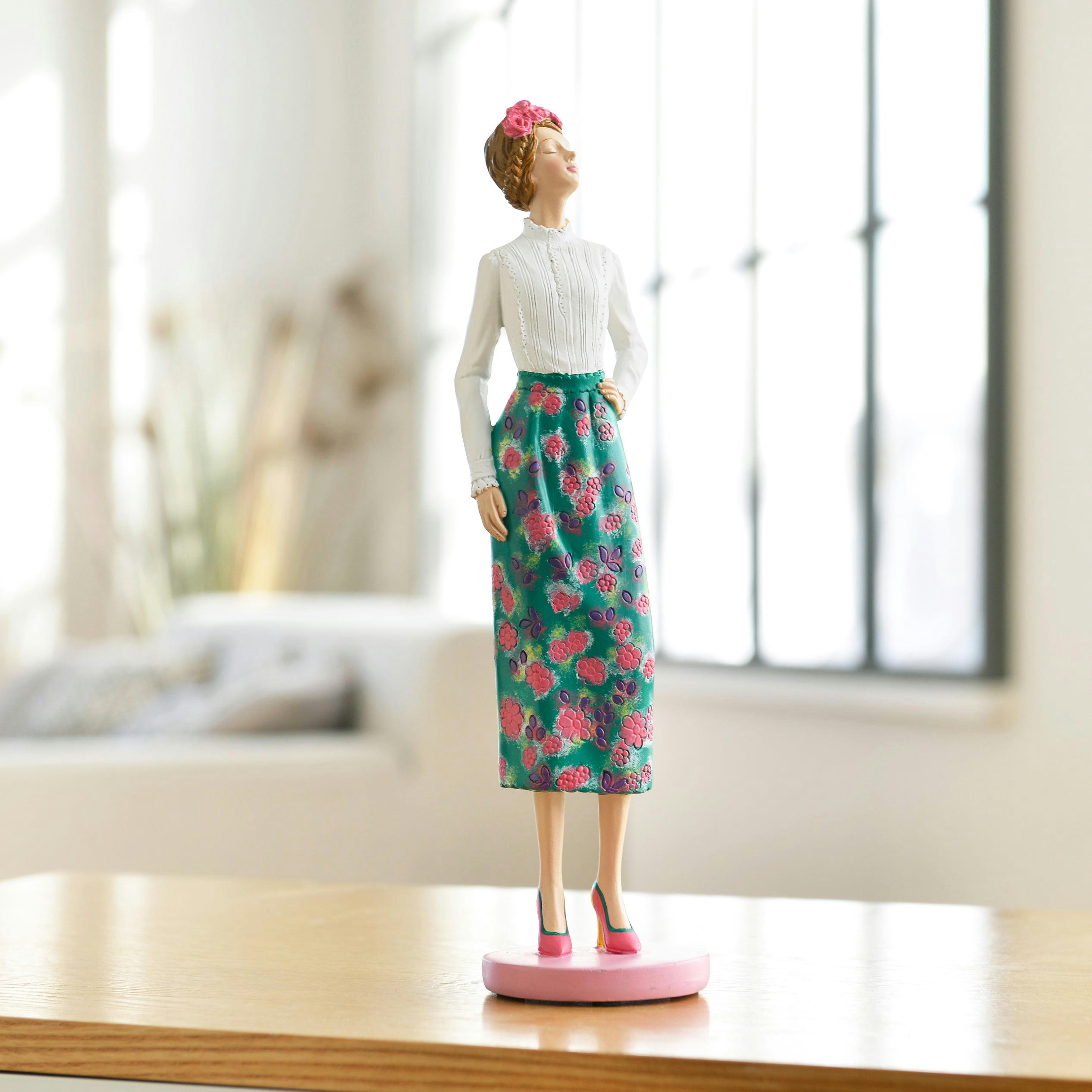 FRIKA - Statuette en résine multicolore