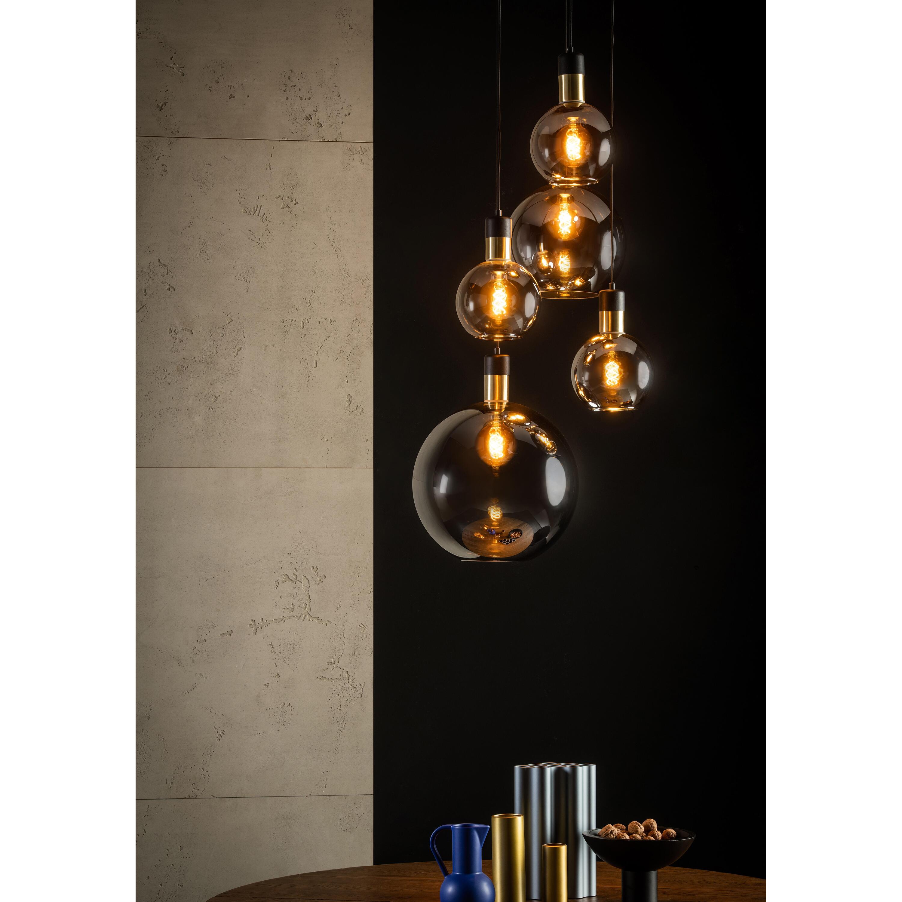 Julius 5 cluster hanglamp fumé