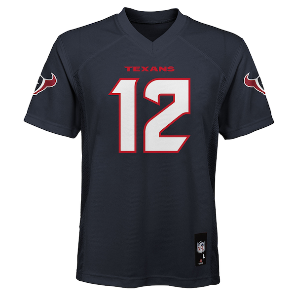 Nico Collins Houston Texans Youth Replica Player Jersey - Navy