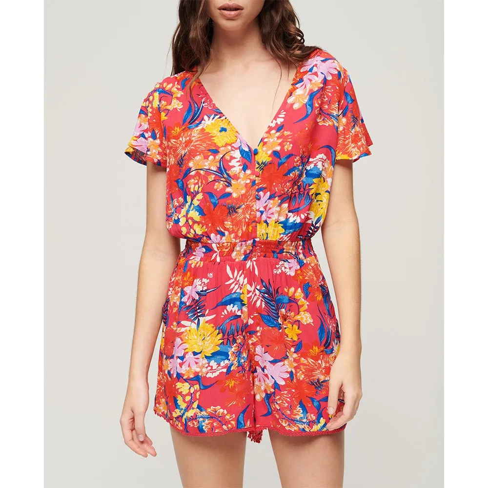 Superdry Beach Playsuit short sleeve short dress