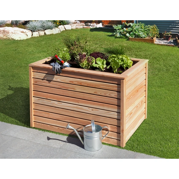 Hochbeet, BxHxL: 125 x 80 x 85 cm, Holz/Lärchenholz/Nadelholz