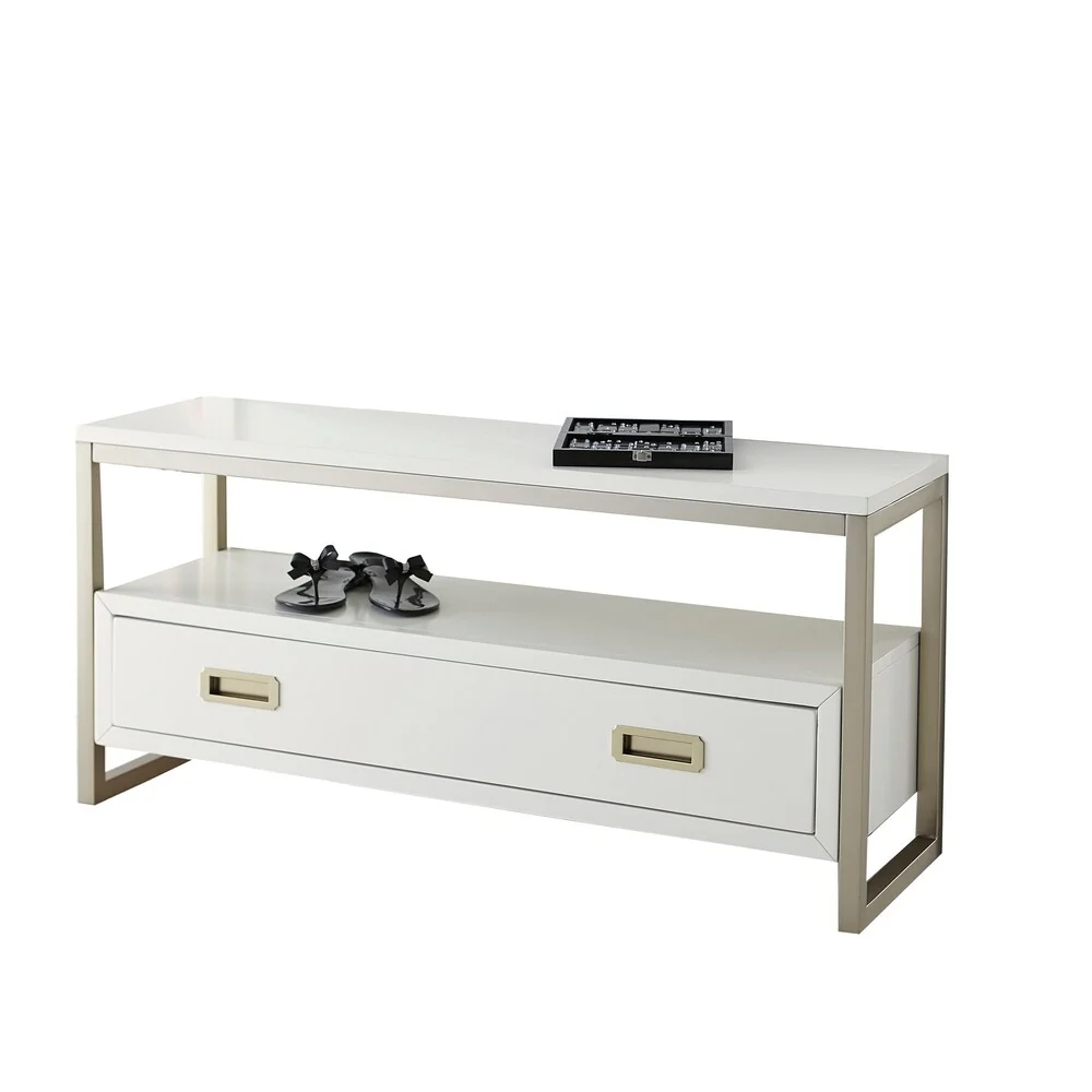 Hillsdale Tinley Park Dressing Bench, Soft White