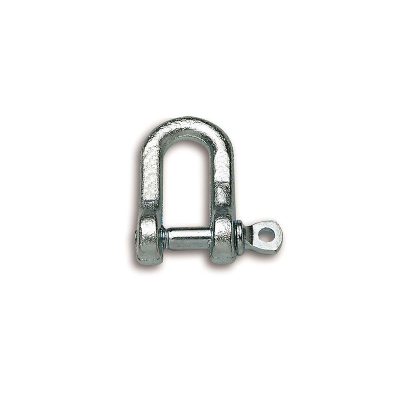 Manille droite en acier zingué 10,5 mm CHAPUIS