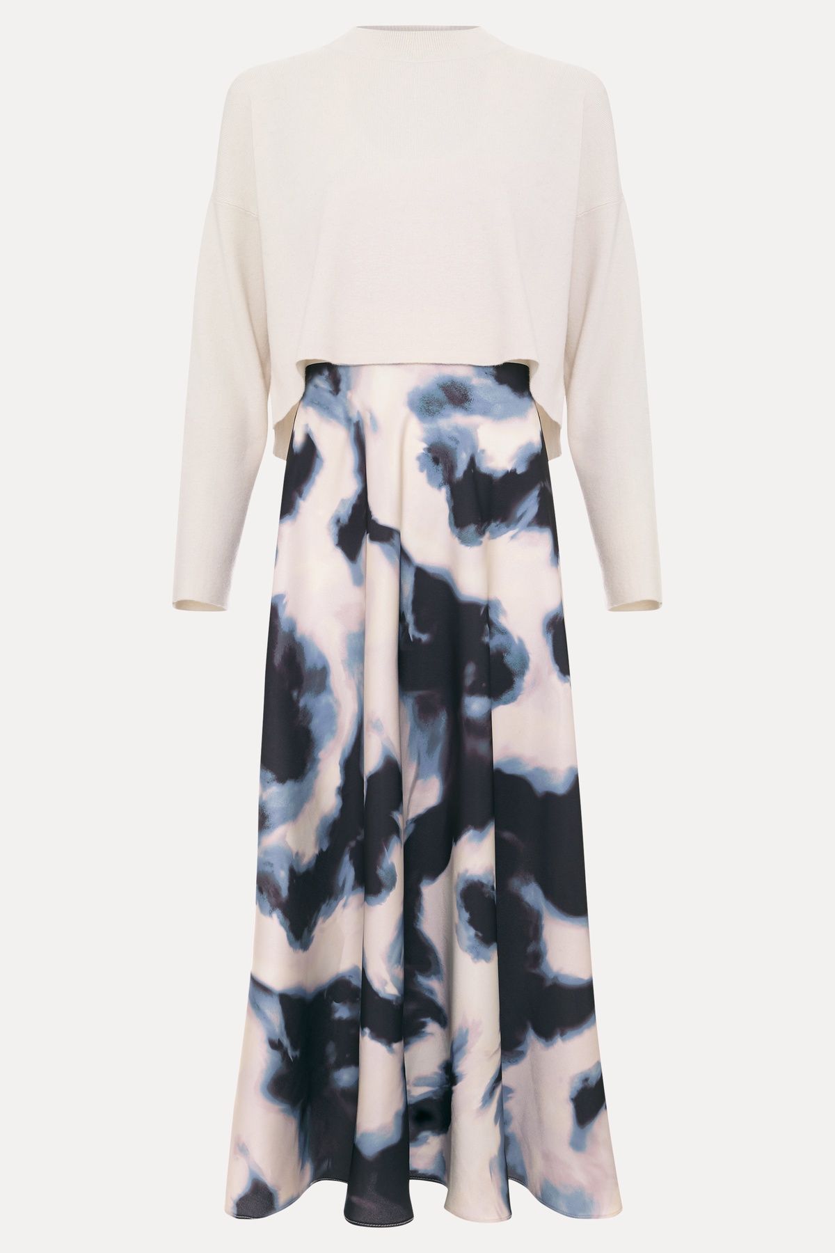 Phase Eight Issy Tye Dye 2-in-1 Midi Dress