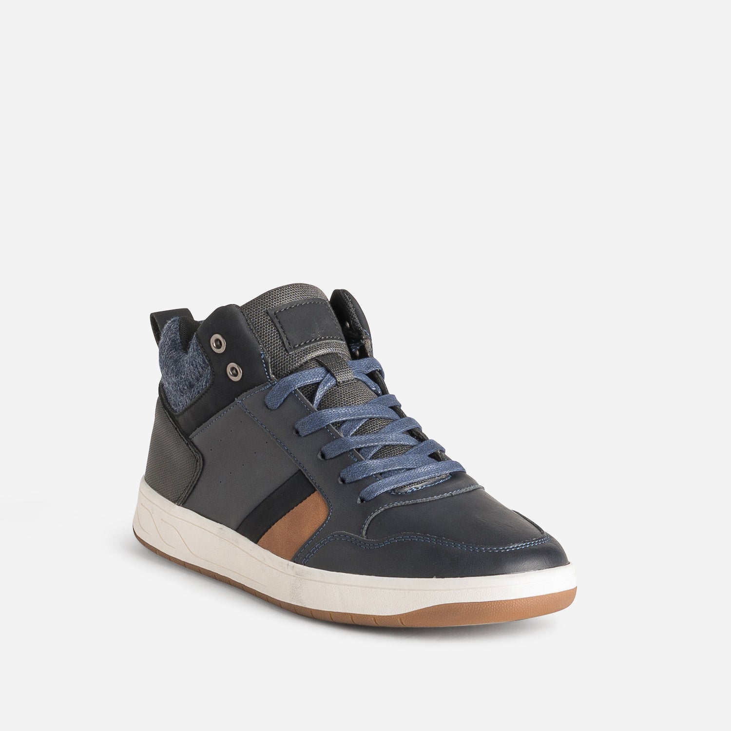 Basket marine détails bi-matière