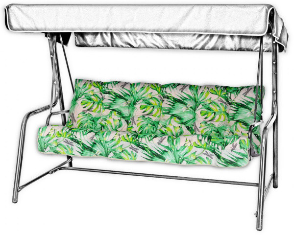 Poduszki na huśtawkę ogrodową FLORA 150 cm 369
