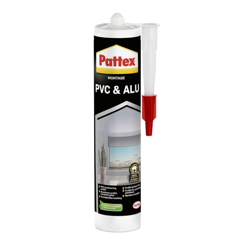 Colle de montage pour PVC et Alu 0,45 kg PATTEX