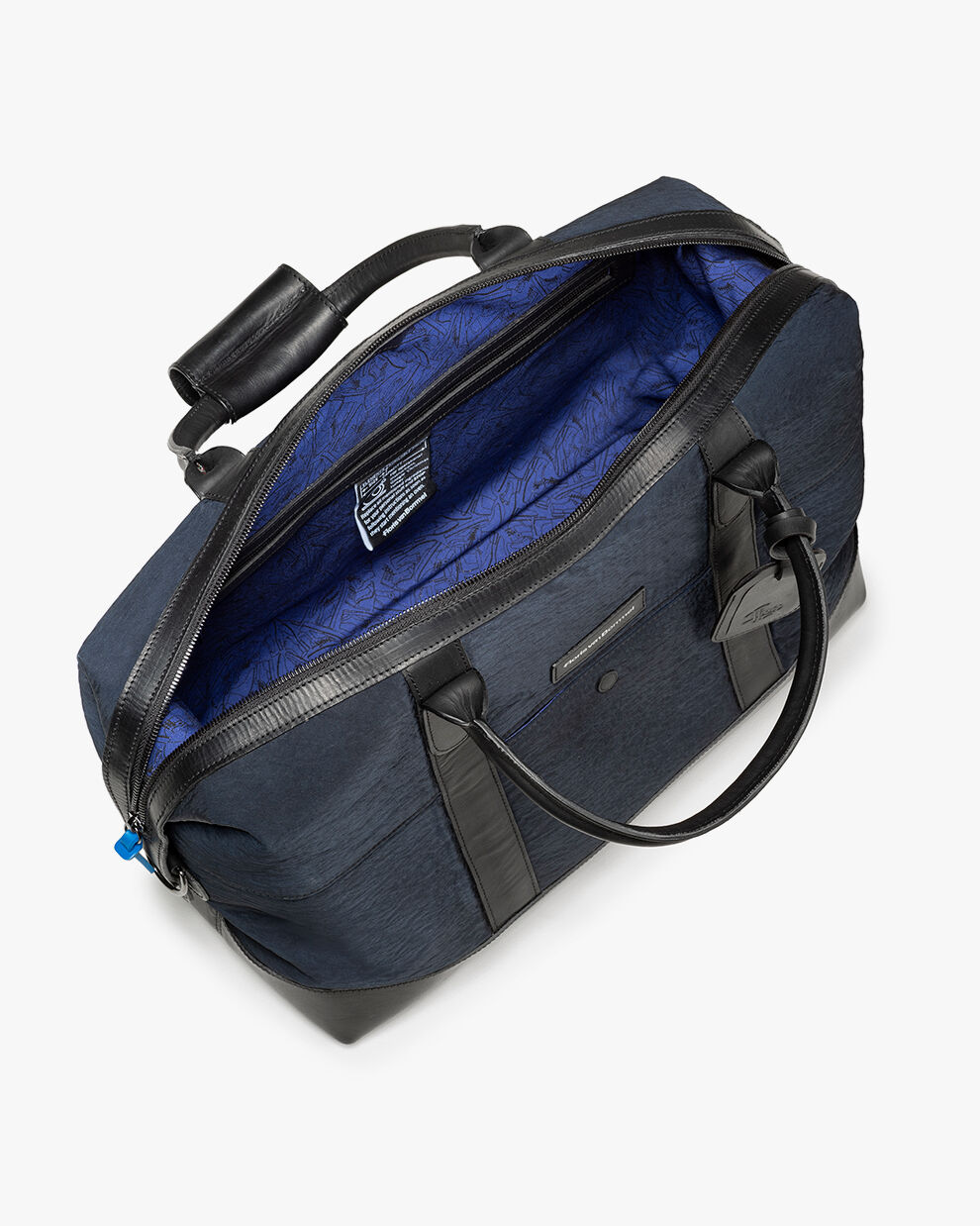 Overnight textiel blauw