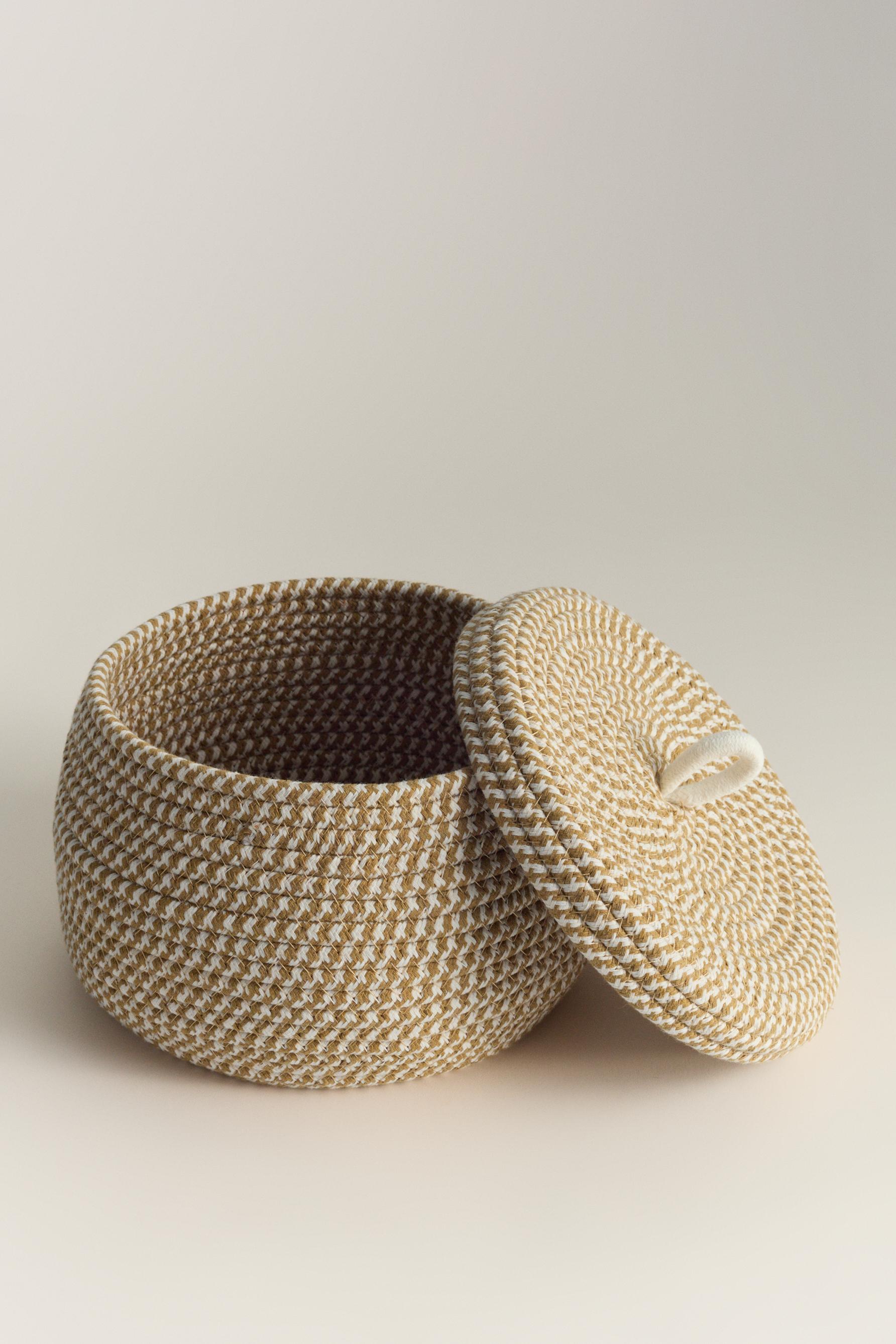 Cesta redonda tapa