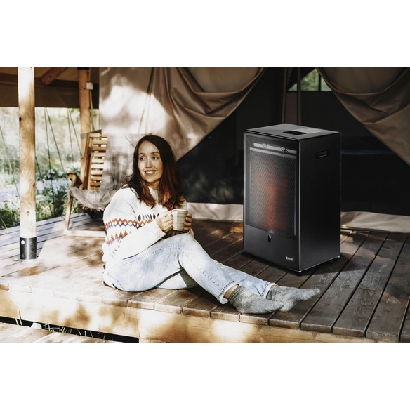 Gas-Katalytofen »HGO 3400/2 K Pro«, 3.4 kW, Piezo-Zündung