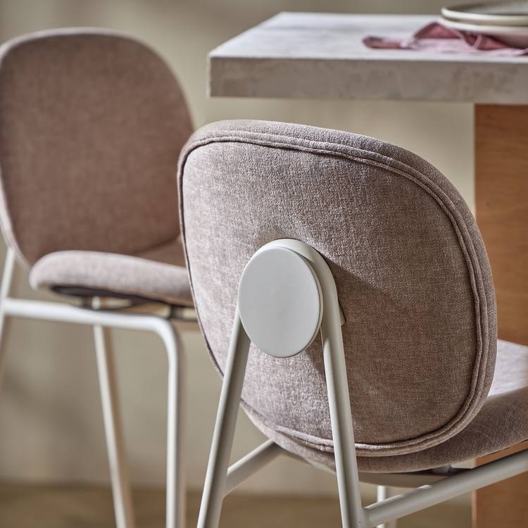 Habitat Oryn Fabric Bar Stool - Natural