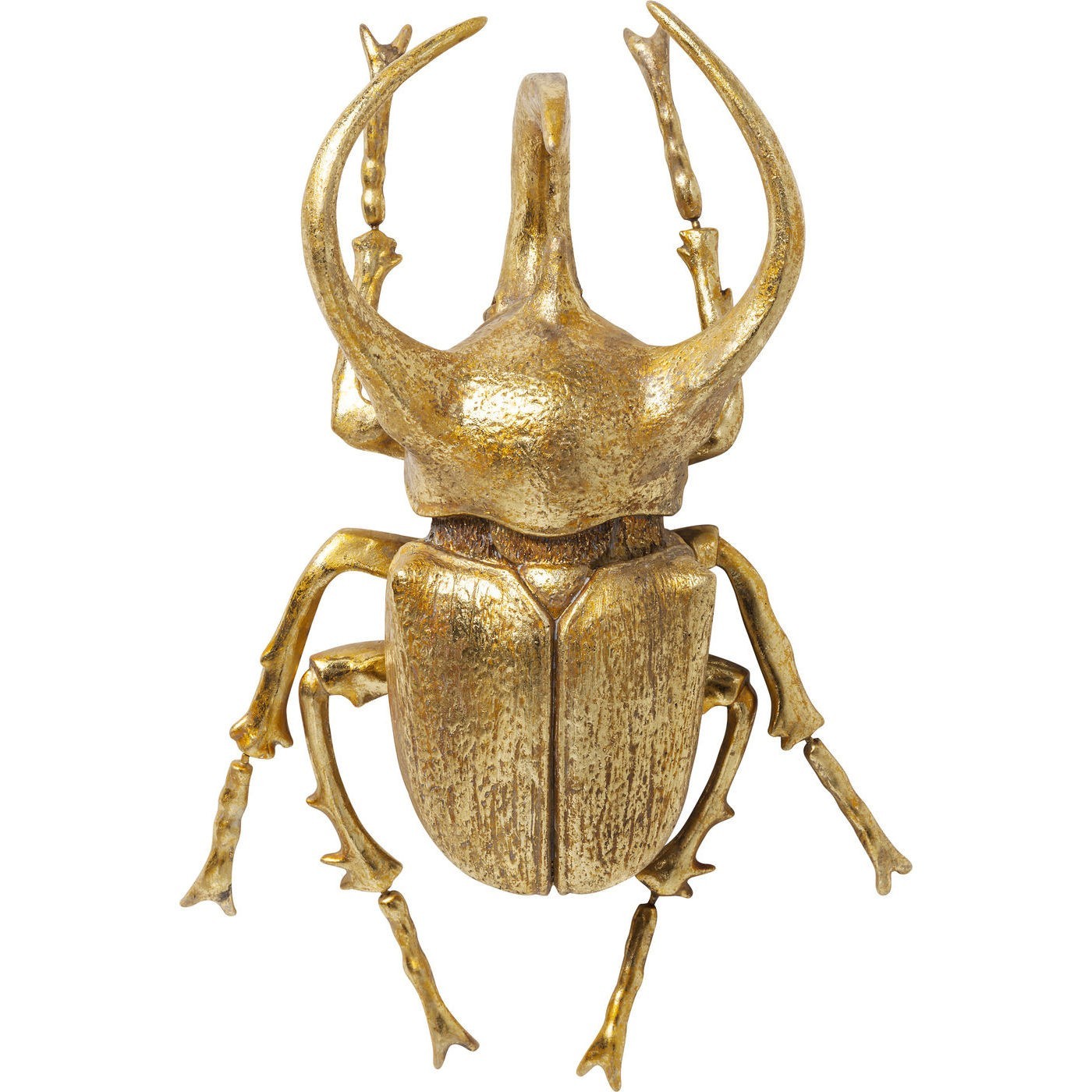 Kare Design Wanddecoratie Atlas Beetle goud