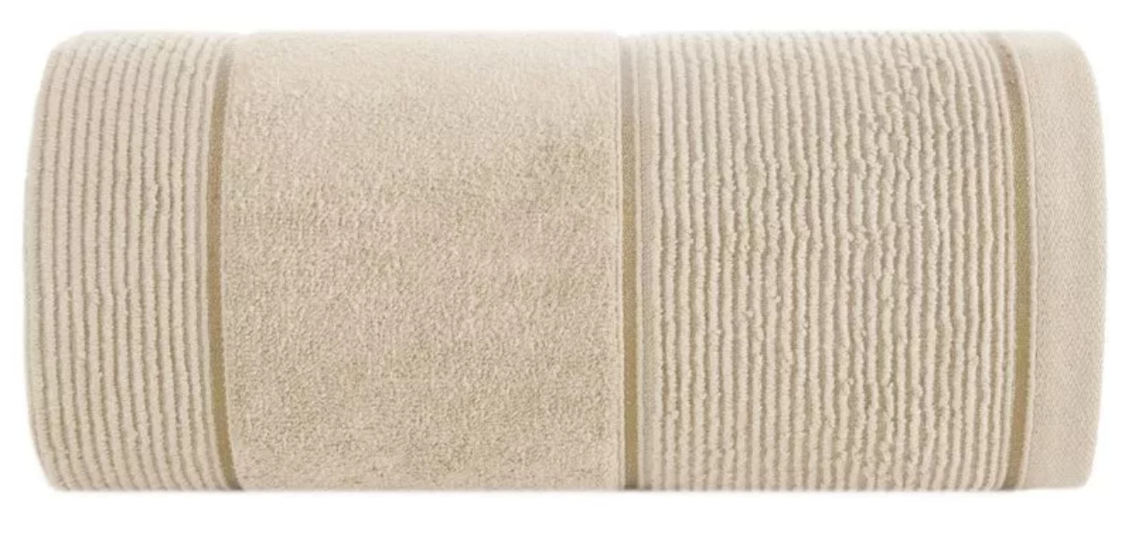 Ręcznik Emma 2 50x90 kremowy 500g/m2 frotte