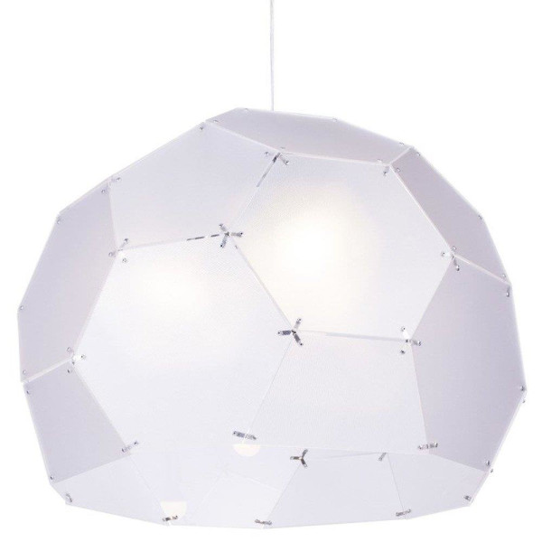 Lampa wisząca DOME półtransparentna 80 cm kopuła