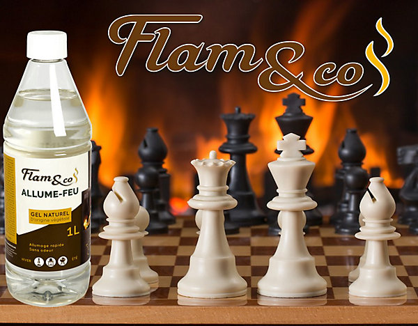 Allume feu gel Flam &Co à la betterave à sucre