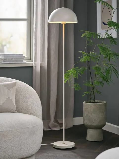 Gulvlampe KENT Ø30xH140cm beige