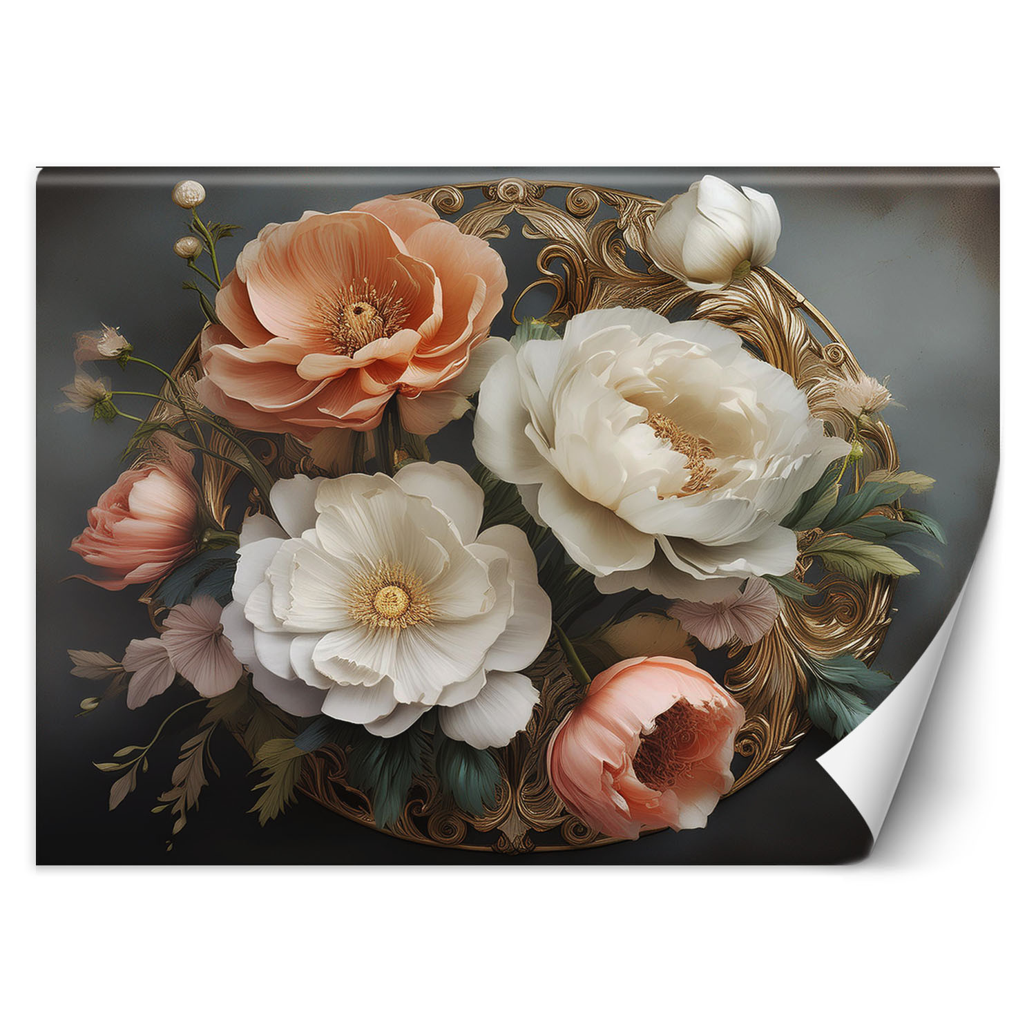 Feeby Fototapeta Naturalne kwiaty glamour